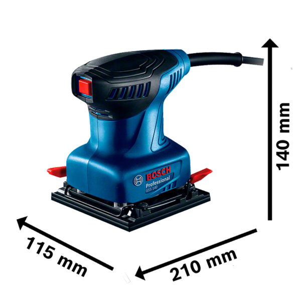 Lijadora orbital GSS 140 Professional Bosh