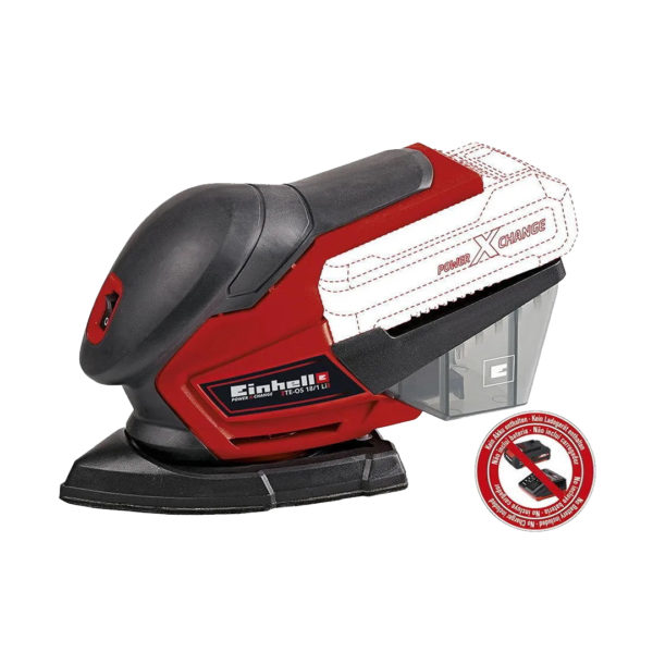 Lijadora Orbital Inalambrica Einhell TE-OS 18 Li