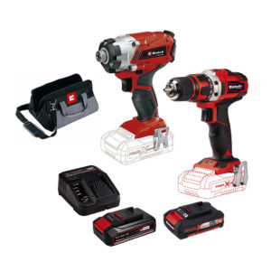 Kit Taladro Y Atornillador De Impacto Einhell 18v