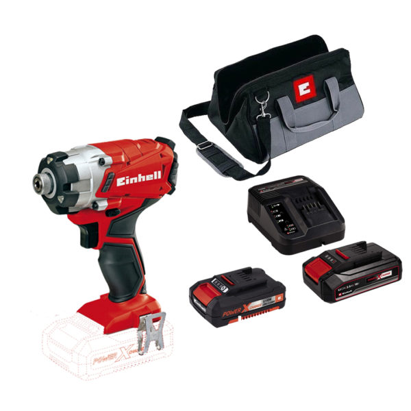 Kit Atornilador de impacto inalámbrico TE-CI 18/1 Li Einhell