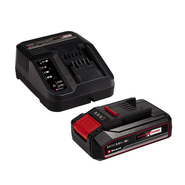 Kit cargador y batería Einhell 18V 2,5 AH