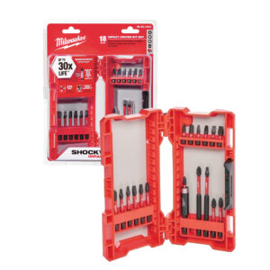 Juego de Puntas de Destornillador Shockwave Milwaukee 18pzas