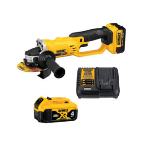Esmeril Angular inalambrico Dewalt DCG412M2 20 V + Cargador y 2 Baterías
