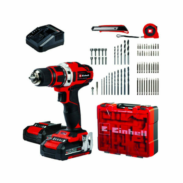 Kit Taladro Einhell TE-CD 18/40 Li Kit + 69 Accesorios