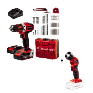 Kit Taladro Einhell TE-CD 18/40 Li Kit + 69 Accesorios