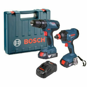 Kit Taladro y llave de impacto Bosch GSB 180-Li + GDX 180-li