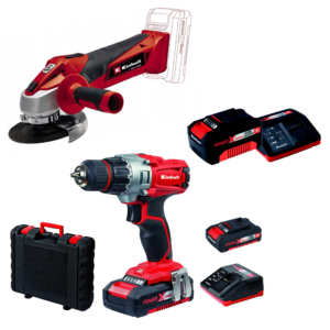 Kit Taladro y Esmeril Einhell 18V OP2