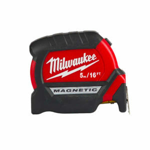 Huincha Magnética Compacta de Hoja ancha de 5 m/16 Milwaukee