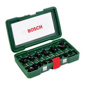Set 15 Fresas Bosch - Toma 1/4"