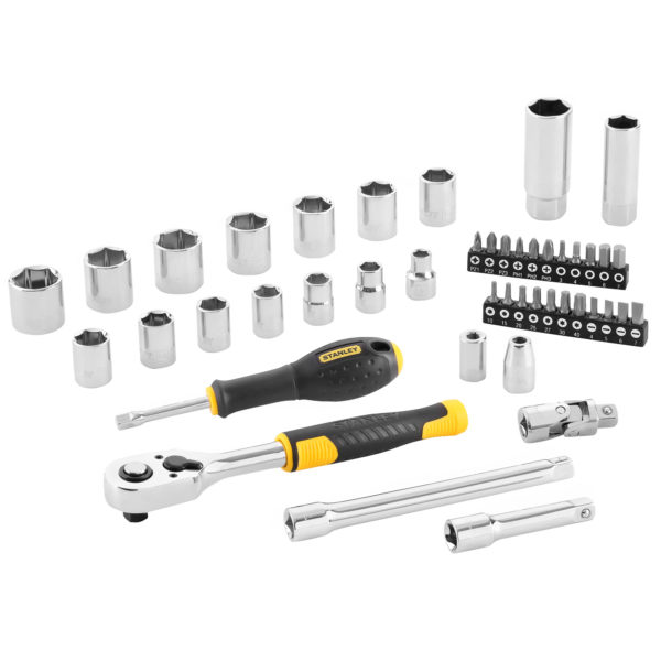 Set Mecánico 45 Piezas 3/8' Stanley Stmt82829-1