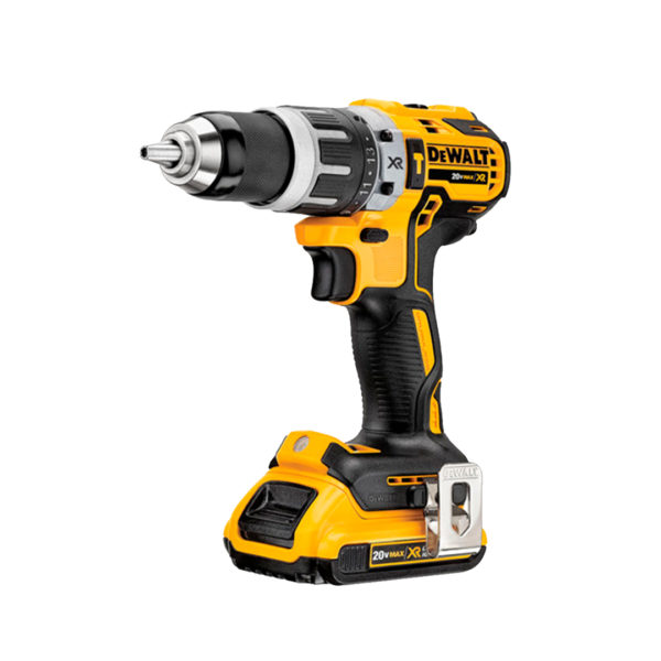 Kit Taladro Percutor + Atornillador Impacto 20v + 2bat Dewalt DCD796D2-DCF885B