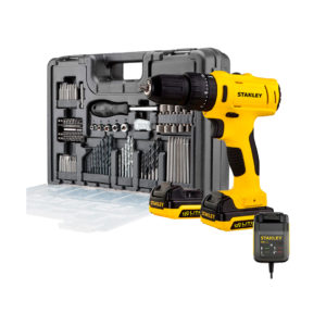 Taladro Percutor Stanley SCH121S2KA-B2 + 101 Accesorios