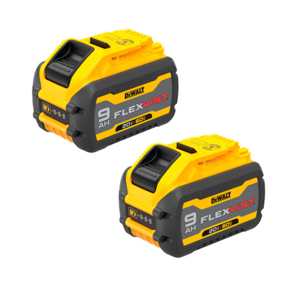 Rotomartillo Sds Max 60v + 2 Baterías 9,0 AH Dewalt DCH481X2-B2C