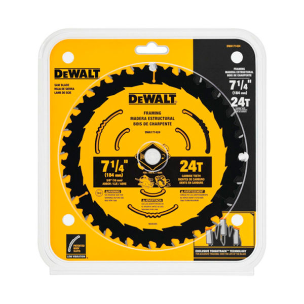 Disco De Sierra 7 1/4 (184mm) Dewalt Dwa171424