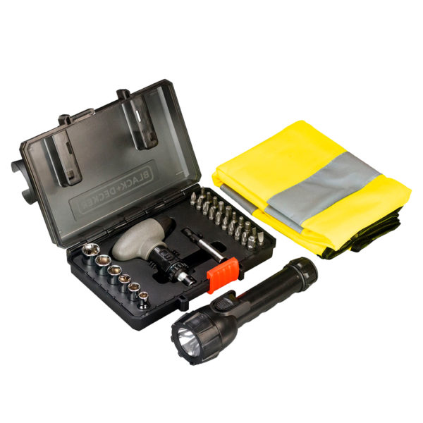 Set Atornillar 30 Pzs Con Linterna Led Black+decker A7224-xj