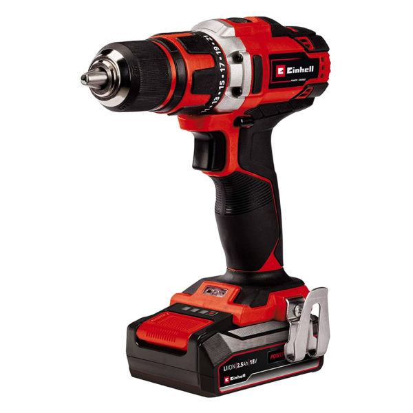 Kit Taladro Einhell TE-CD 18/40 Li + 69 Acc (1x2,5 Ah)