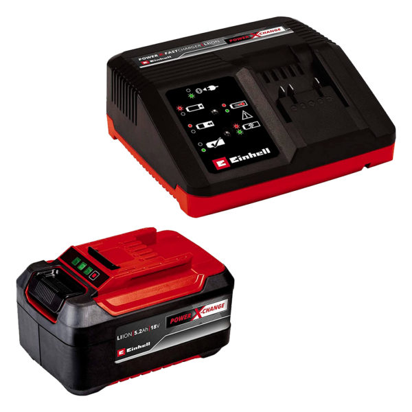 Kit Cargador y Batería Einhell PXC 5,2 AH