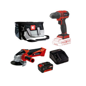 Kit Taladro TE-CD 18/40 Li Brushless + Esmeril TC-AG 18 115/li Einhell