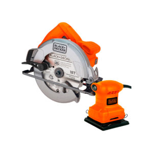 Sierra Circular + Lijadora Black+decker Cs1004-bs200
