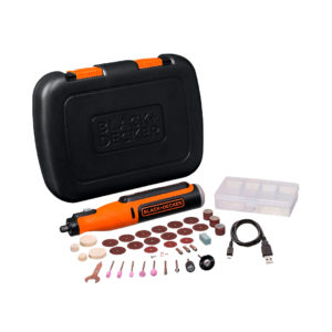 Herramienta Multipropósito + 35ac. Black+decker Bcrt8k35-b2c
