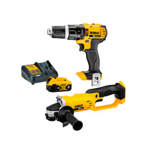 Taladro Percutor + Esmeril 20v + 1bat Dewalt DCK242M1-B2C