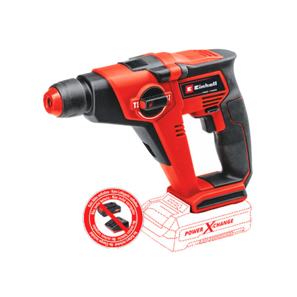 Rotomartillo Inalámbrico Einhell TE-HD 18/12 Li - Sin Baterías