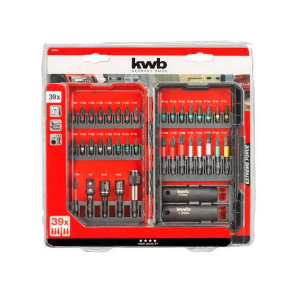Set 39 Puntas Impact Force KWB