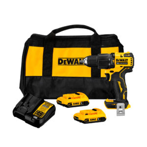 Taladro Percutor Atomic 1/2' 20v + 2 Bat Dewalt Dcd709d2-b2