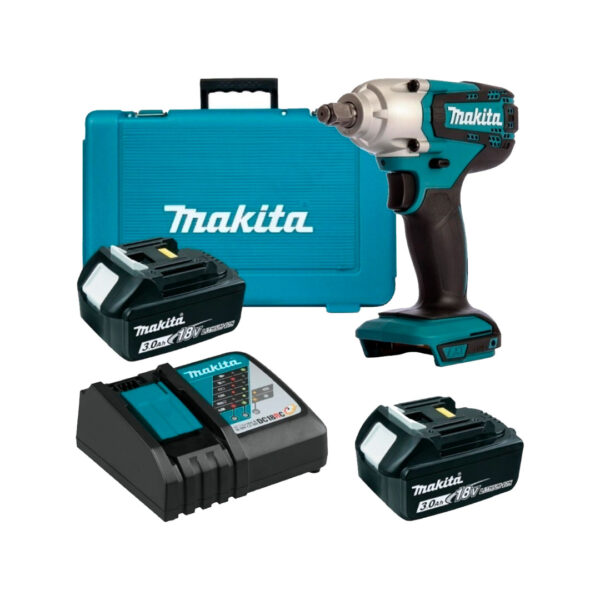 Llave De Impacto Inalambrica Makita Dtw190rfe - 190 Nm