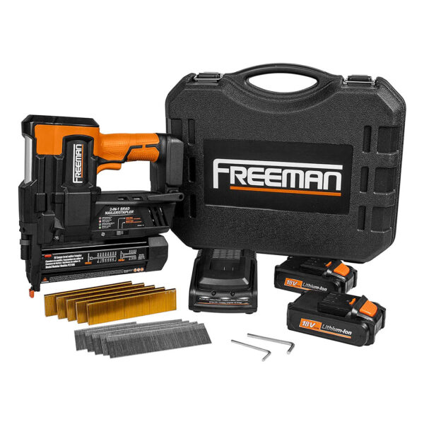 Clavadora y Engrapadora Inalámbrica Calibre 18 Freeman PE2118G