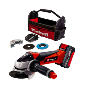 Kit Esmeril Inalambrico Einhell TE-AG 18/115 Li (1X4,0 AH)