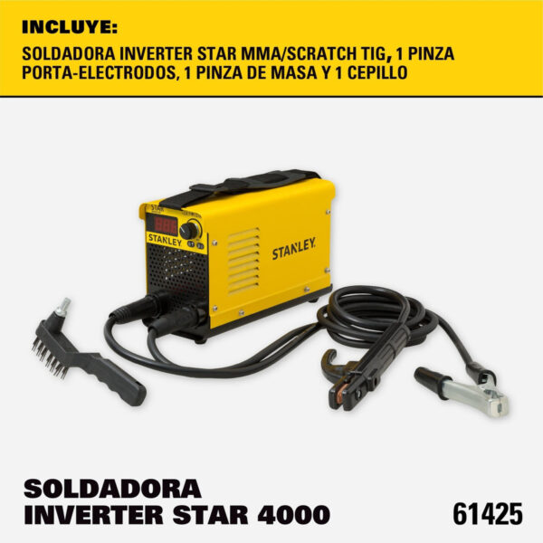 Soldadora Inverter Star 4000 Stanley 61425-b2c