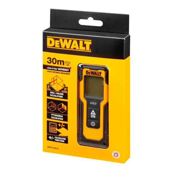 Medidor De Distancia Láser 30m Dewalt Dwht77100-cn