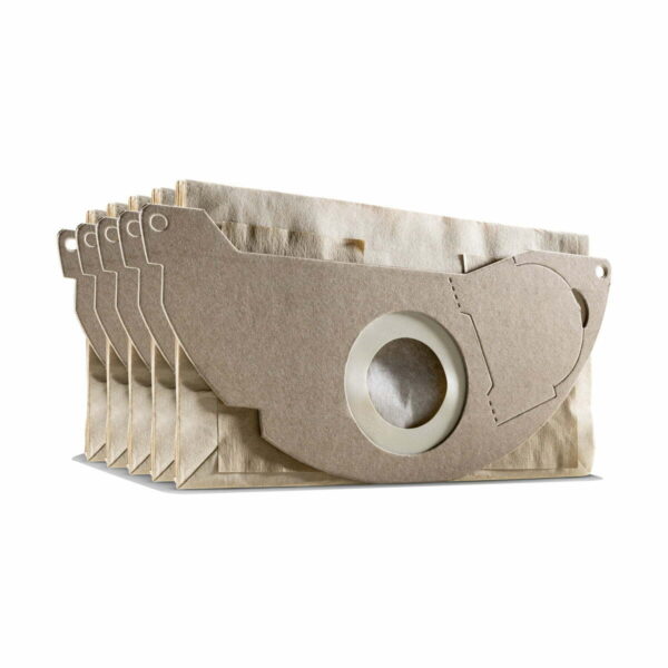 Set 5 Bolsas de Papel Aspiradora Karcher WD2