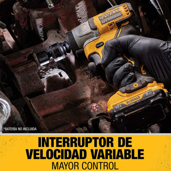 Llave De Impacto 3/8 12v Dewalt DCF902B-b3 – Sin Baterías