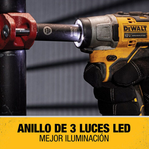 Llave De Impacto 3/8 12v Dewalt DCF902B-b3 – Sin Baterías