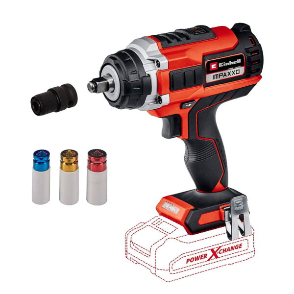 Llave de Impacto Inal. Einhell Impaxxo 18/400 - Sin baterías