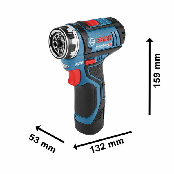 Taladro Atornillador 12v Bosch Gsr 12v-15, Fc Flexiclick