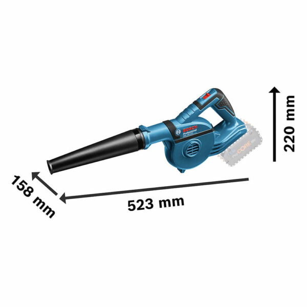 Soplador Inal. Bosch GBL 18V-120 - Sin Baterías