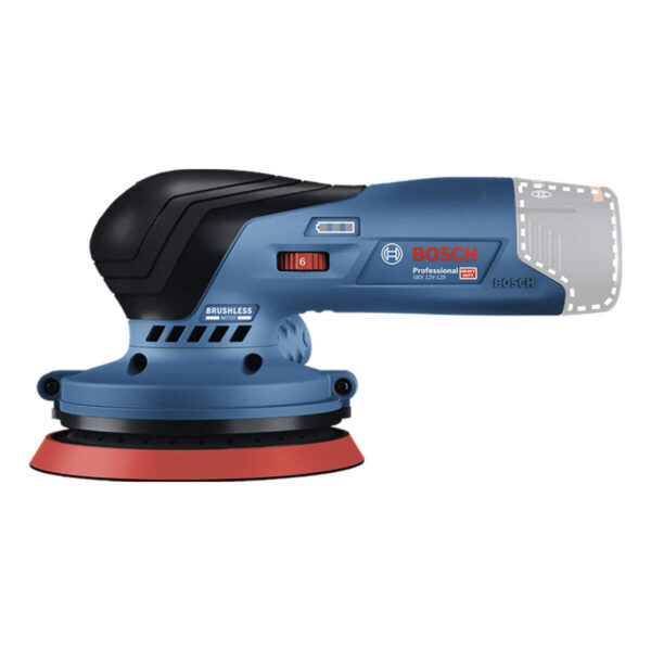 Lijadora Excéntrica GEX 12V-125 Bosch - Sin Baterías
