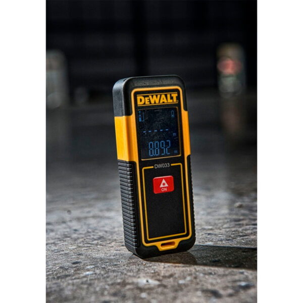 Medidor De Distancia Láser 30 Metros Dewalt Dw033-xj