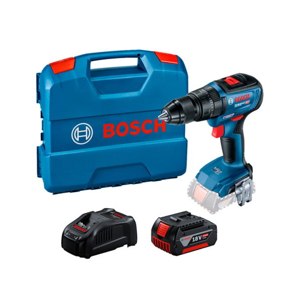 Kit Taladro Percutor Bosch GSB 18V-50 1 Bat 5AH