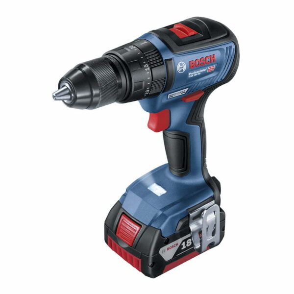Kit Taladro Percutor Bosch GSB 18V-50 1 Bat 5AH