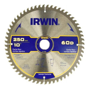 Disco De Corte 10 Pulgadas 60 Dientes Irwin 15186