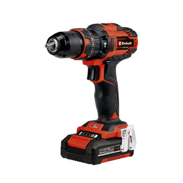 Kit Taladro Percutor Einhell TE-CD 18/40 Li Kit + 64 Accesorios