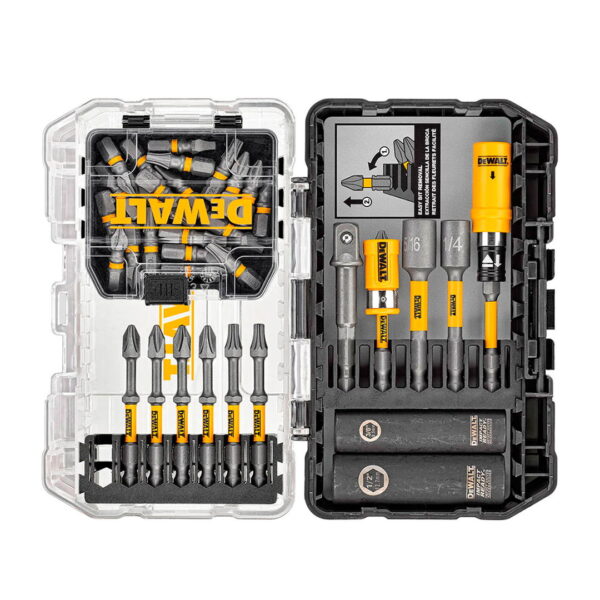 Set 35 Piezas Atornillar Max Impact Toughcase Dewalt Dwami35