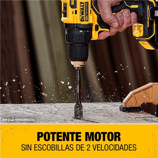 Taladro Atornillador Atomic 20v + 2 Bat Dewalt Dcd708d2-b2