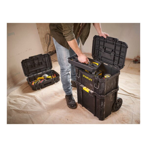Set Cajas de herramientas móvil 3 en 1 Stanley STST83319-1