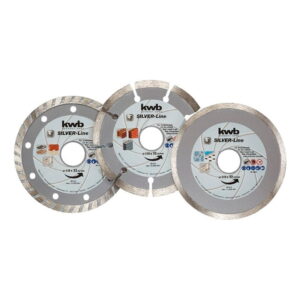 Set de 3 Discos Diamantados KWB 797090