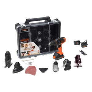 Herramienta Multipropósito 20v 6en1 Matrix MTX20K6A Black+decker